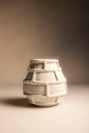 Jarrón Texturado Maché JRN08