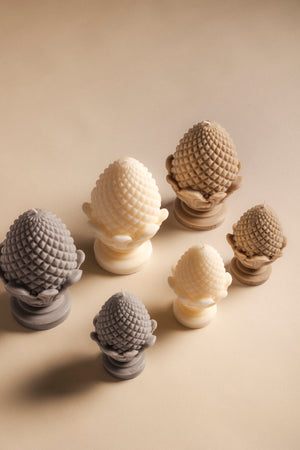 Aqua Green Organic Candle