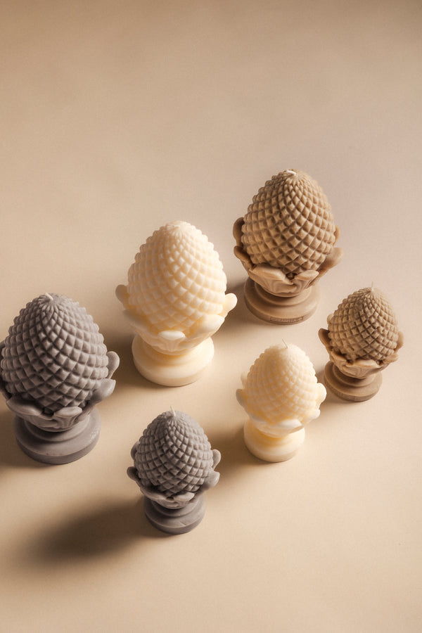 Aqua Green Organic Candle