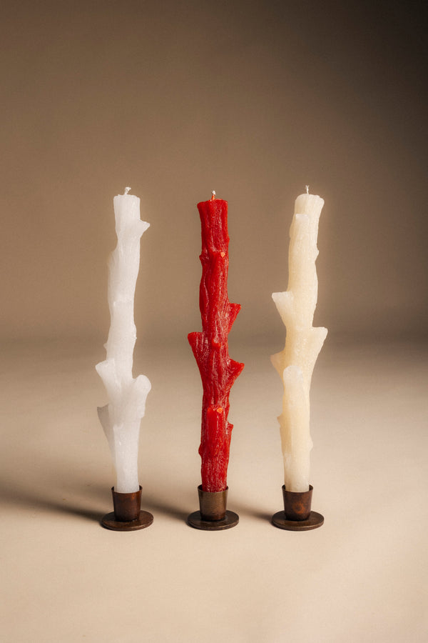 Vela Coral Candelabro VEL14 - The Nook Store Home
