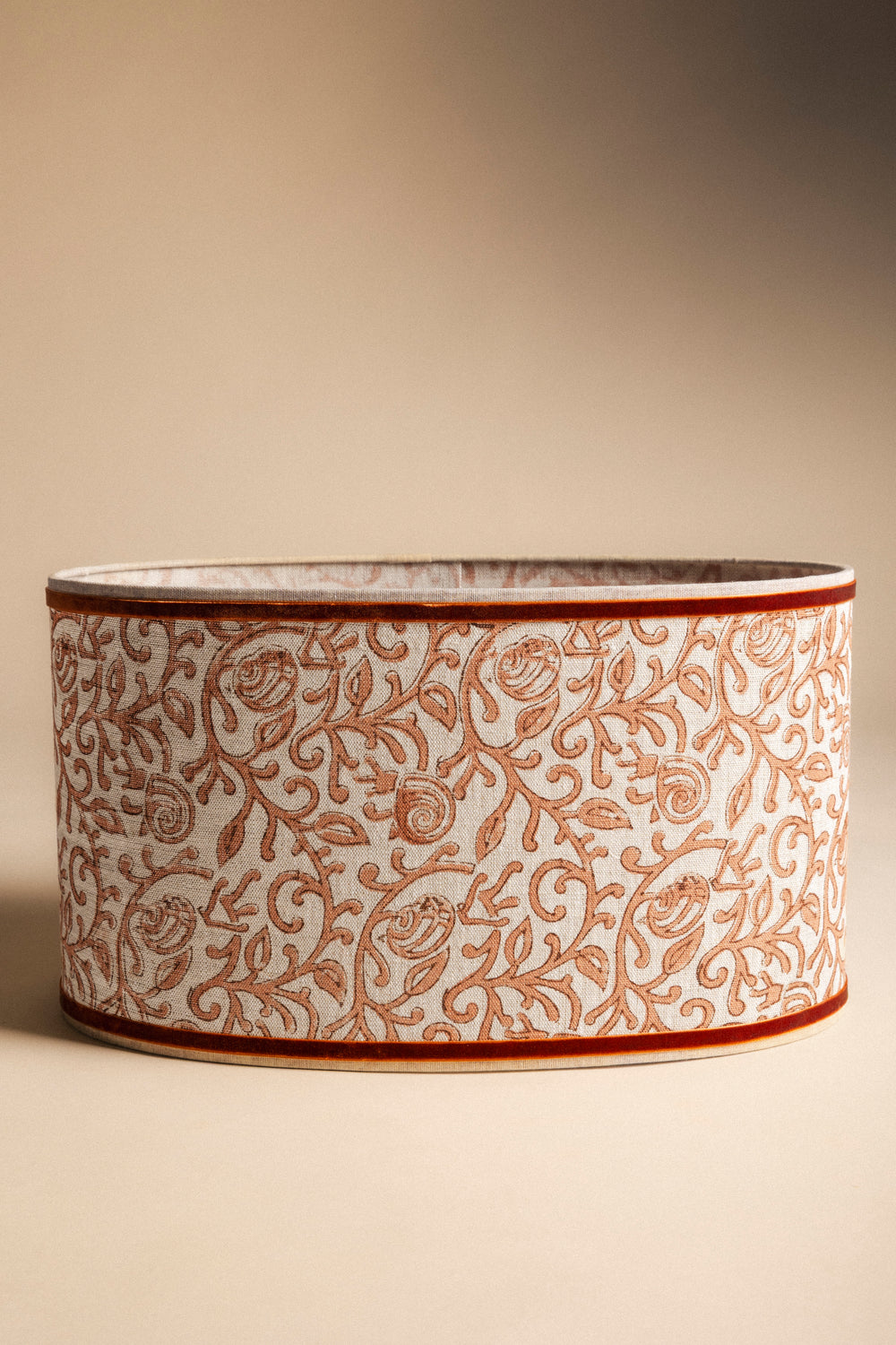 Pantalla Ovalada Lino PANT19 - The Nook Store Home