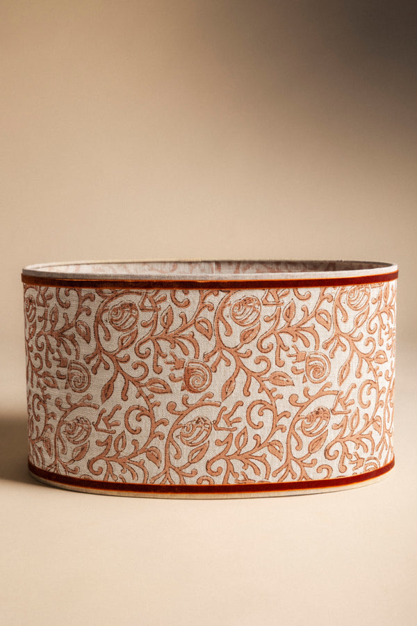 Pantalla Ovalada Lino PANT19 - The Nook Store Home