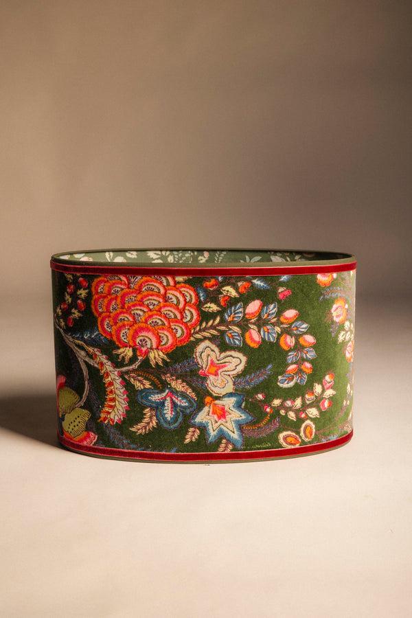 Pantalla Ovalada Terciopelo PANT65