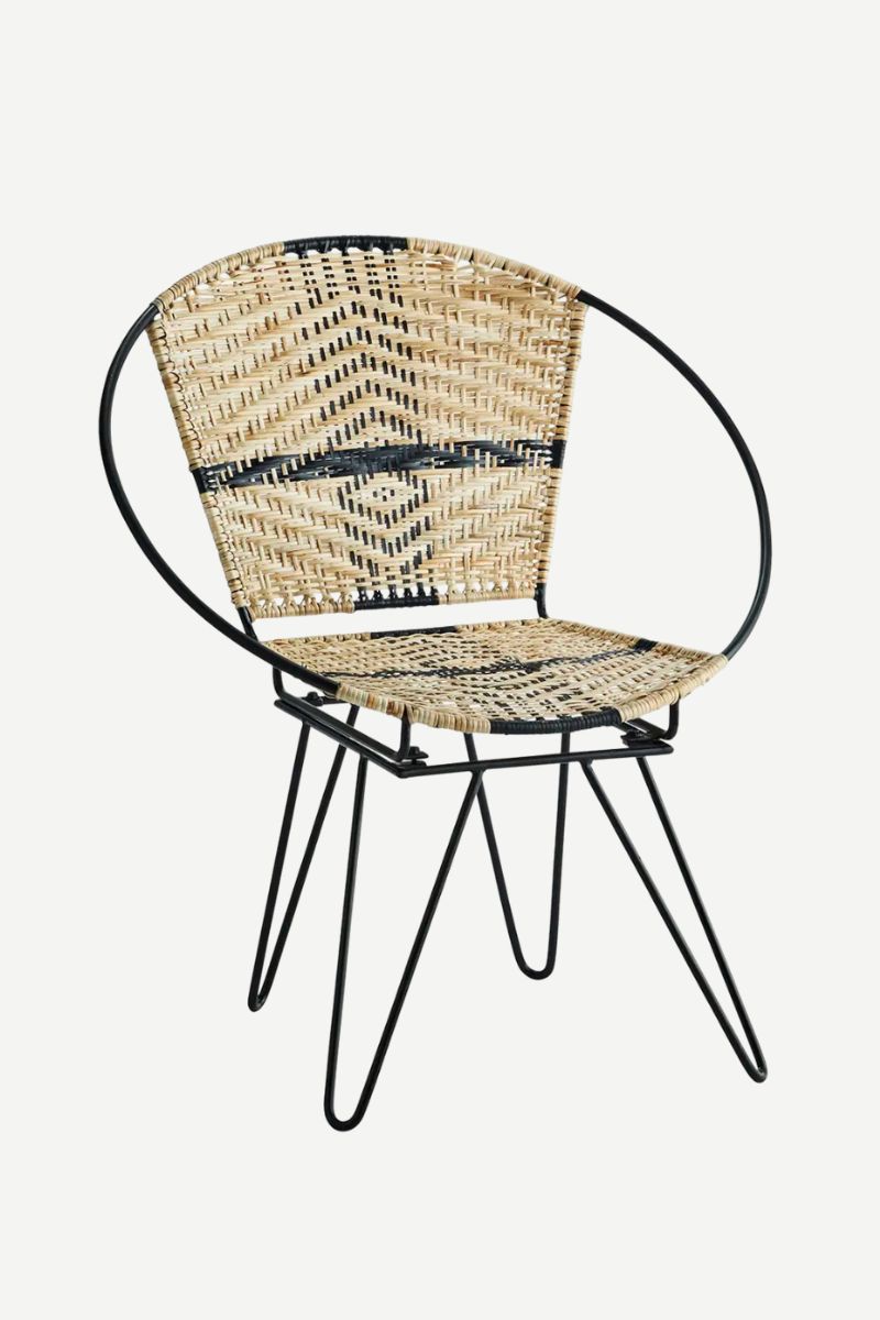 Silla Ratán Round