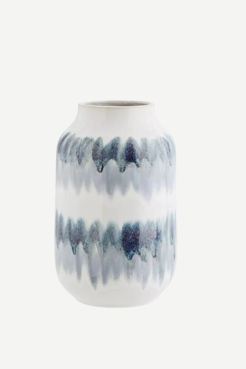 Jarrón Stoneware White