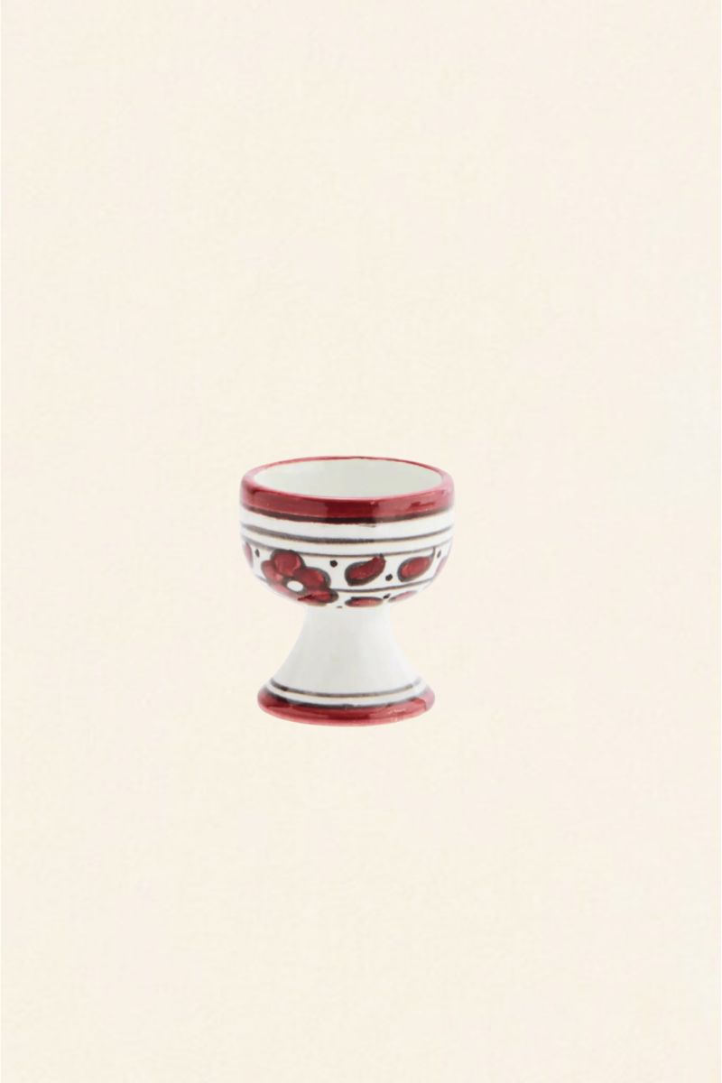 Stoneware mini Bordeaux egg holder