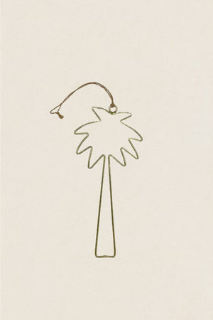 Palm Tree Silhouette Ornament