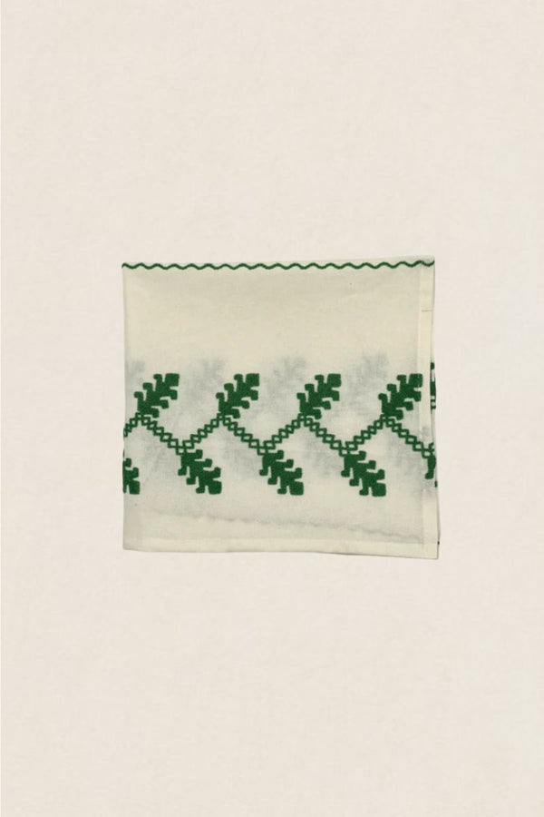 Servilleta Bordado en Verde