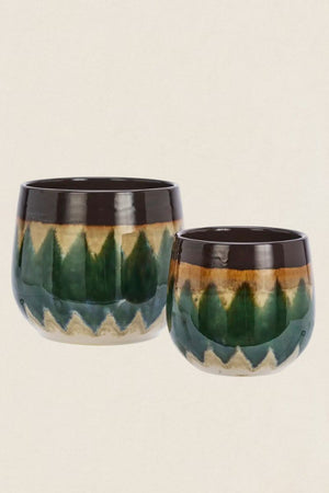 Macetero Barro Verde MCT02