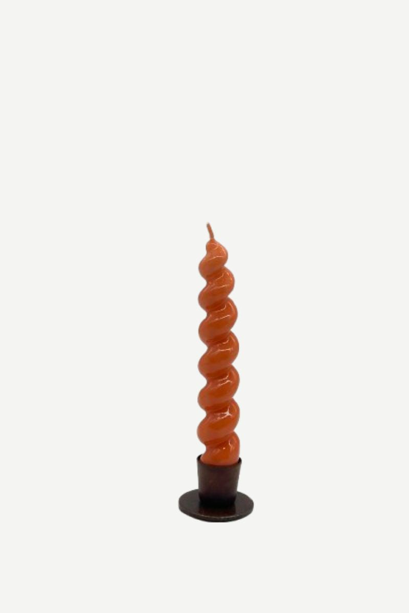 Vela Espiral Naranja 16