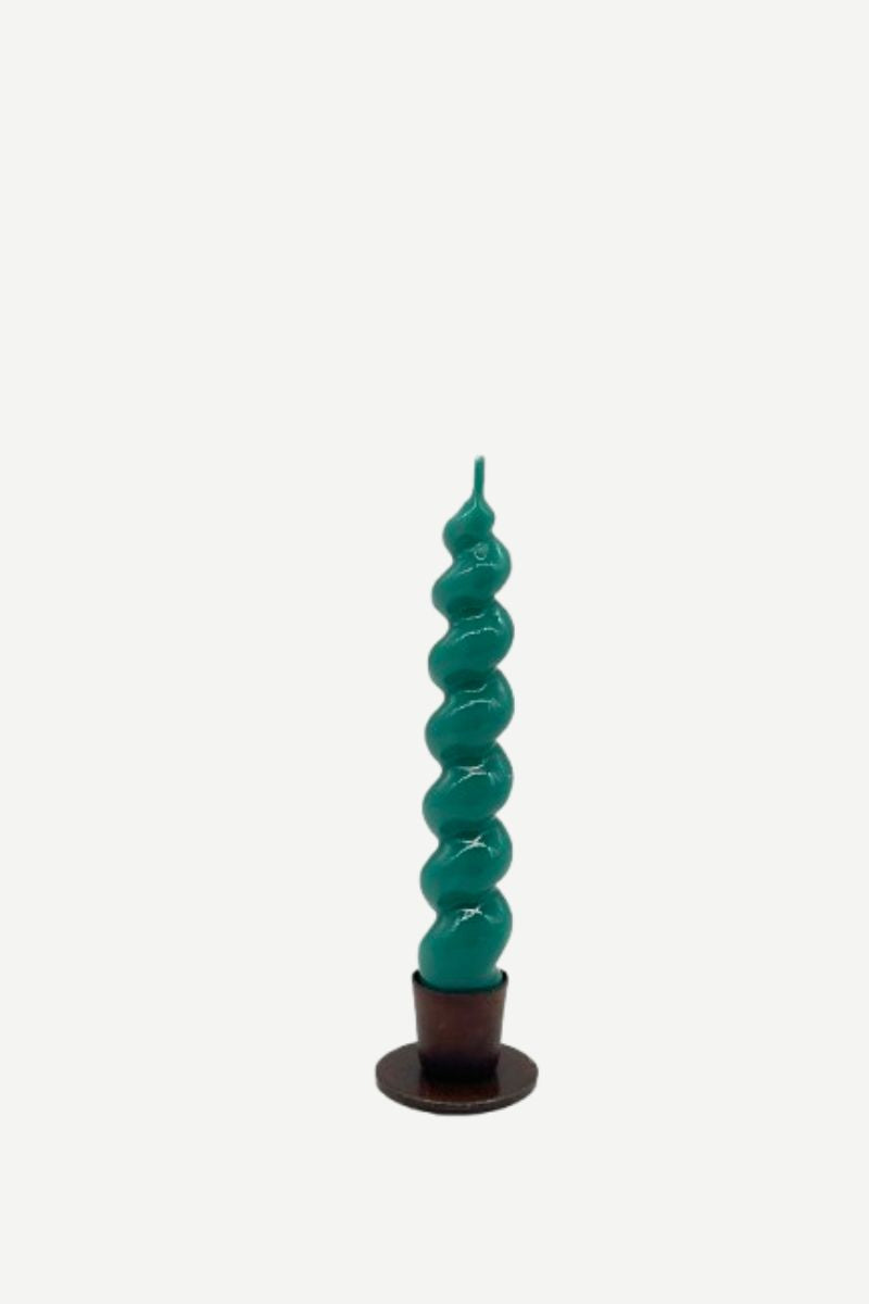 Vela Espiral Turquesa 18