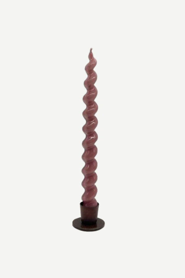 Vela Espiral Rosa 22