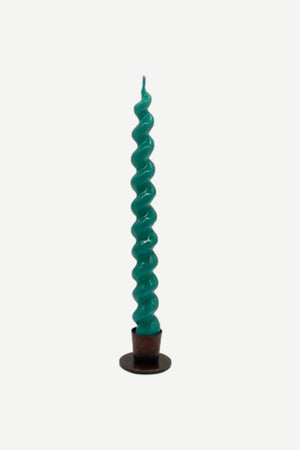 Vela Espiral Turquesa 21