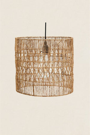 Lampe en jute naturelle