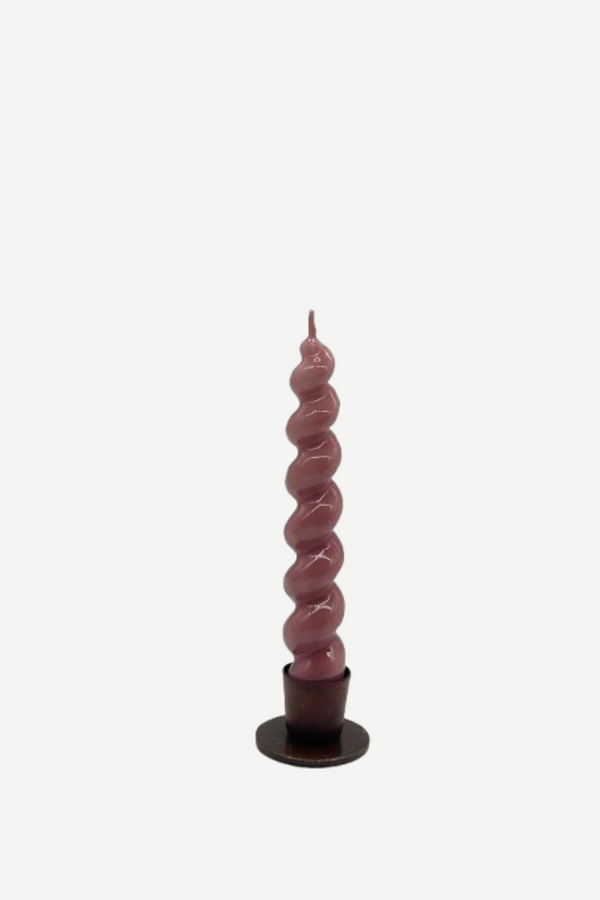 Vela Espiral Rosa 17
