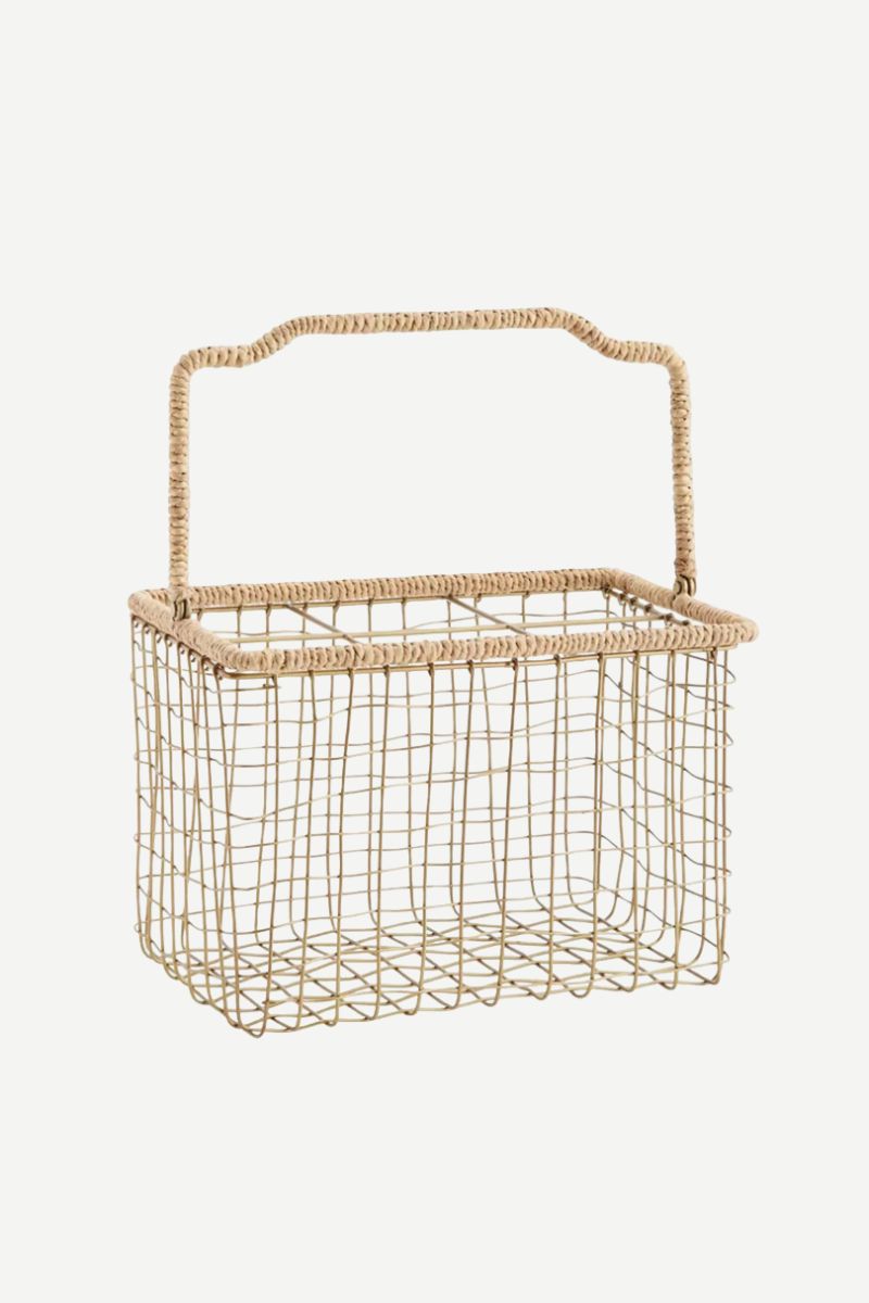 Jute Bottle Rack