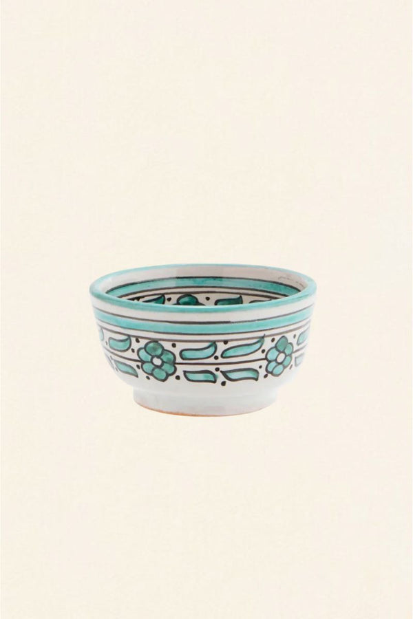 Turquoise Stoneware Bowl