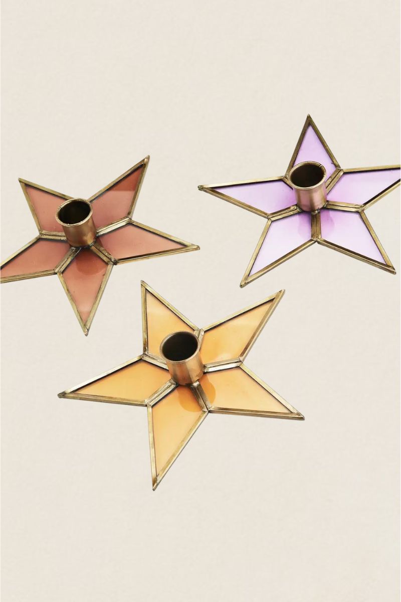 Star crystal chandelier