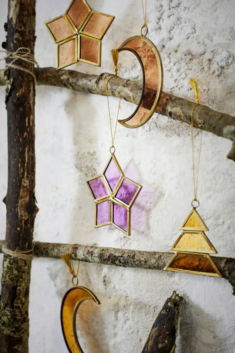 Crystal Moon Ornament