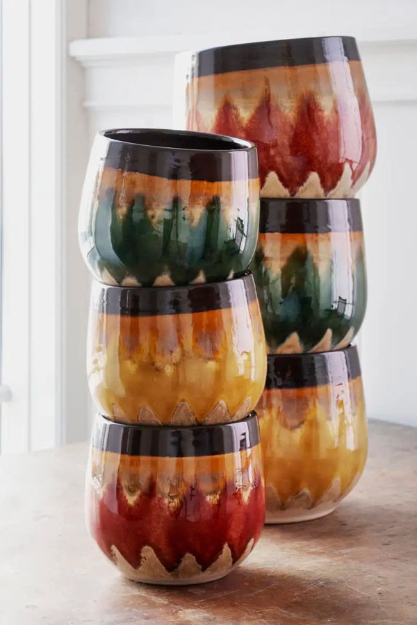 Macetero Barro Verde MCT02