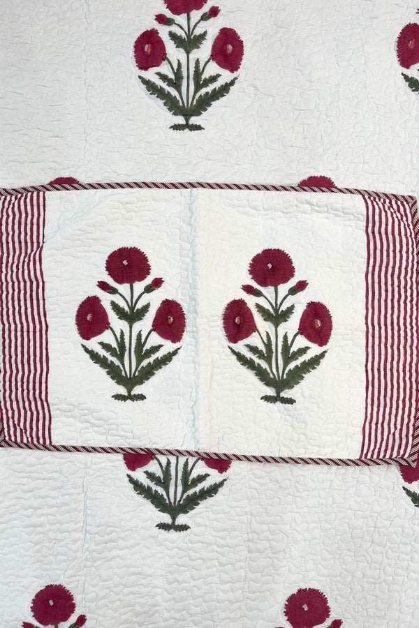 Double Quilt with Pillow 05